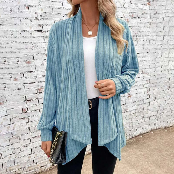 Cardigan décontracté en tricot chic