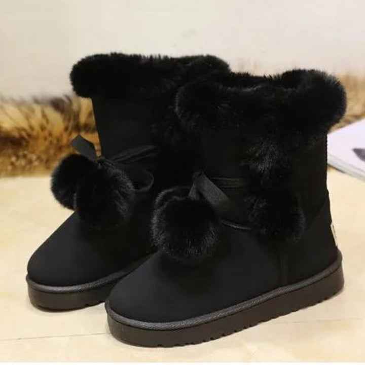 Bottes élégantes en fourrure pour femmes - Ina Fashion