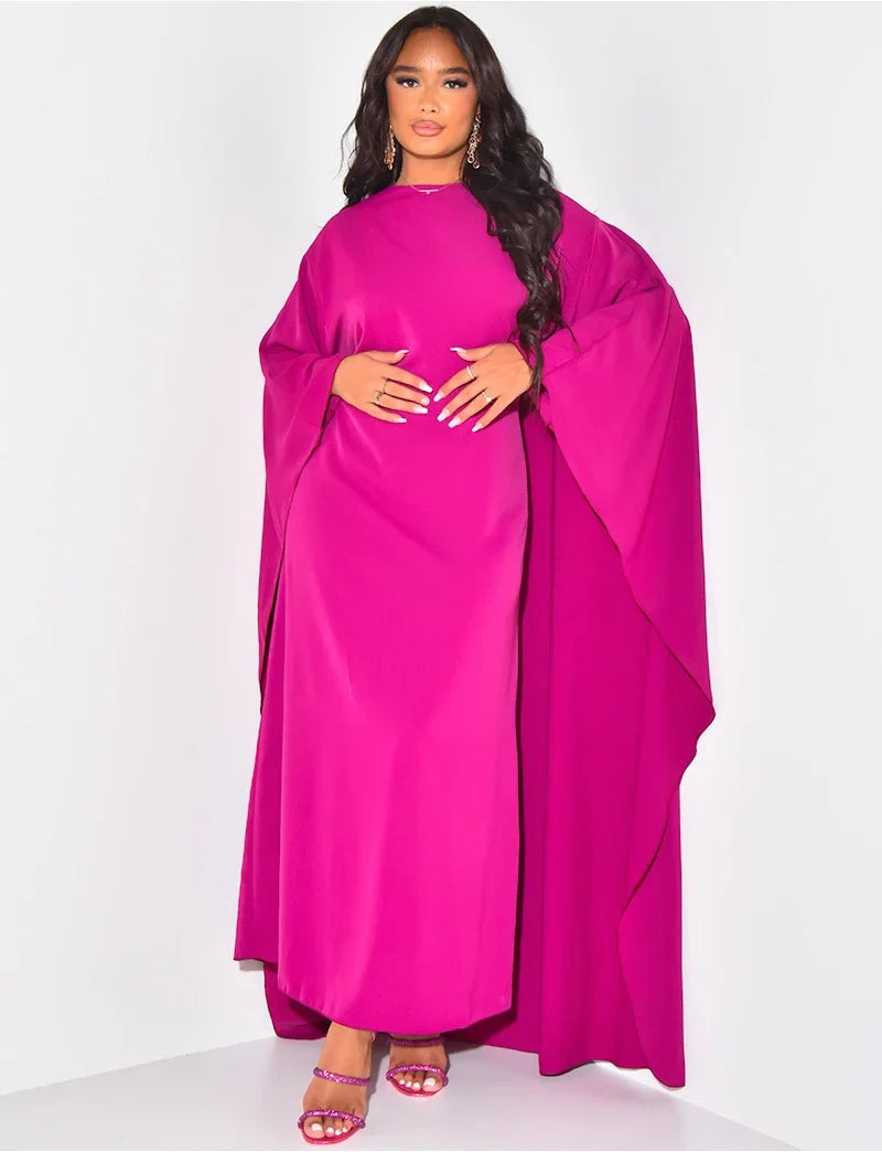 Harper - Abaya élégante en satin pour une apparence chic