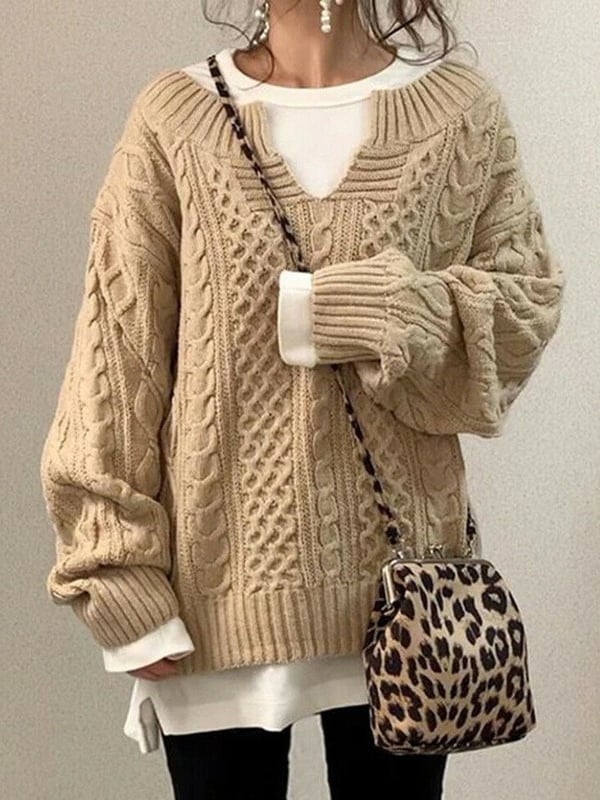 Belle™ - Pull Oversize Élégant