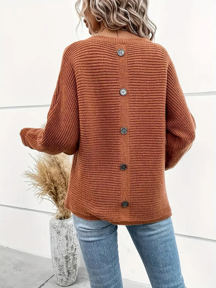 Franca - Pull élégant pour femmes avec manches chauve-souris à la mode