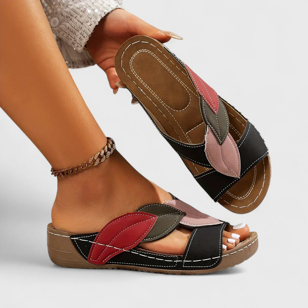 Sophie – Sandales à Enfiler Confort Orthopédique – Style Élégant et Pratique