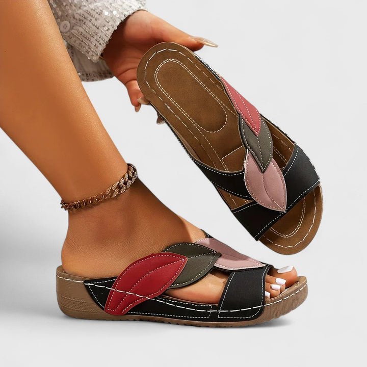 Sophie – Sandales à Enfiler Confort Orthopédique – Style Élégant et Pratique