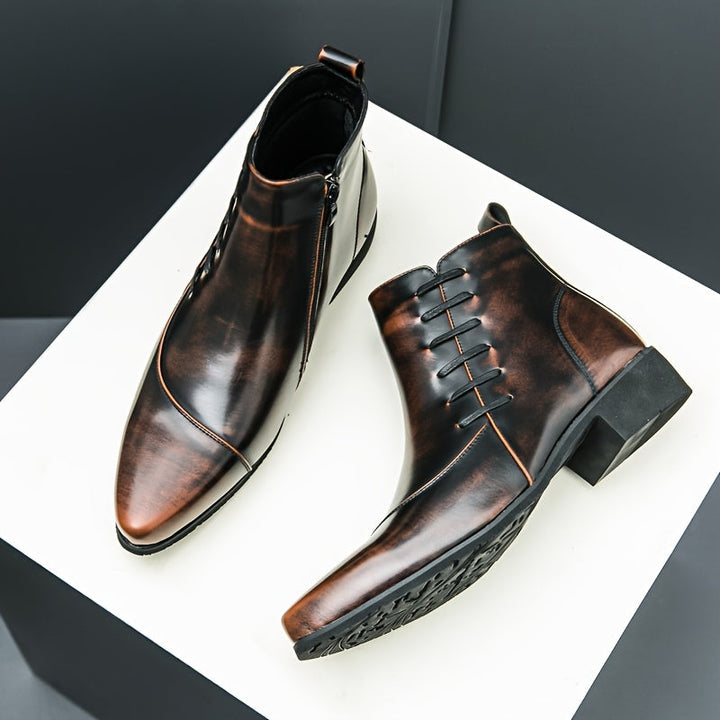 Élevez votre style avec les bottes habillées en cuir Easton