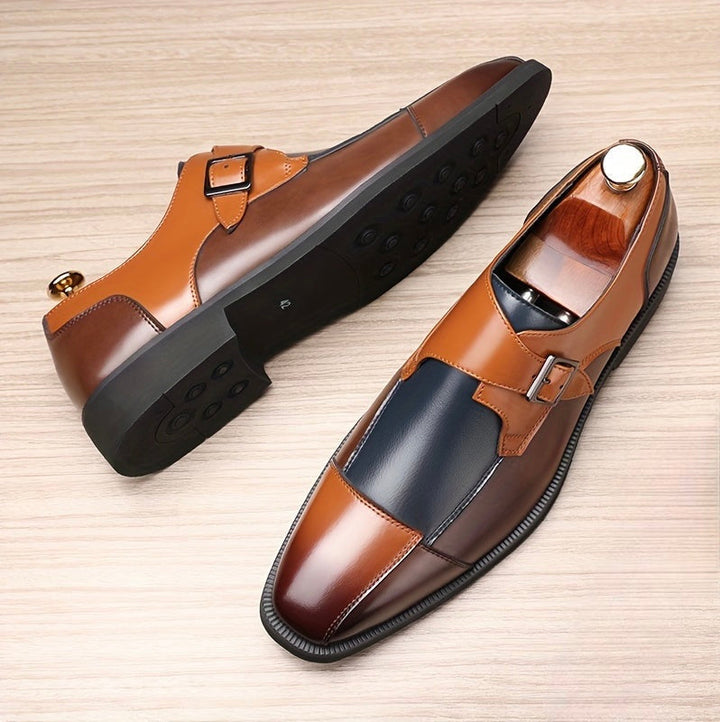 Quinlan Single Monk Strap Shoes pour une élégance sans faille