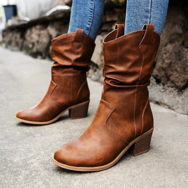 Arryn - Bottes de cow-boy élégantes pour femmes au charme intemporel