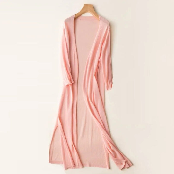 Fyang - Cardigan long et élégant pour femmes