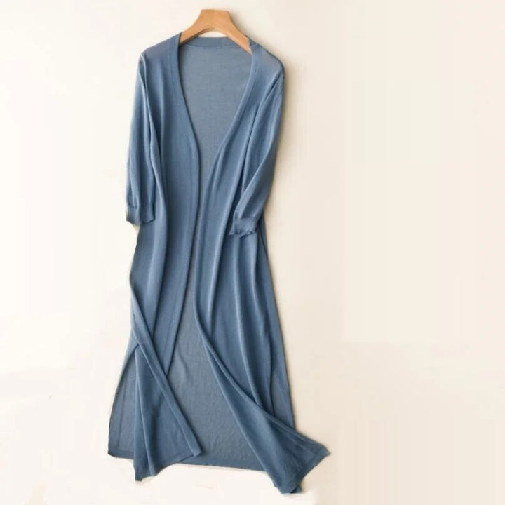 Fyang - Cardigan long et élégant pour femmes