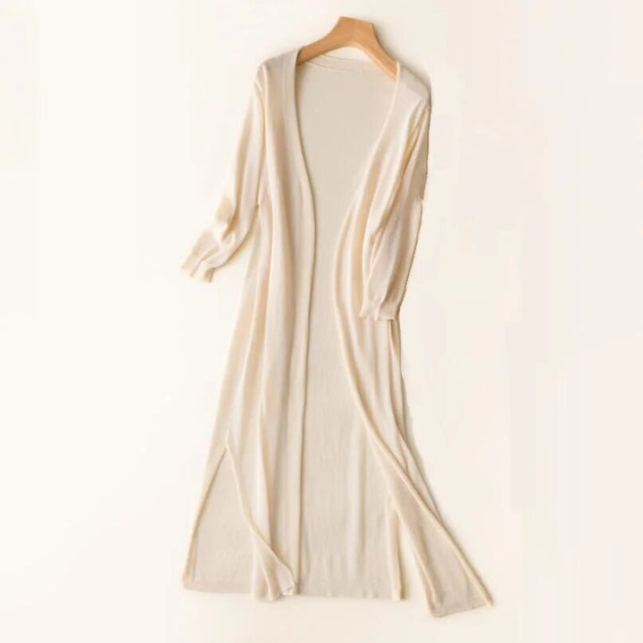 Fyang - Cardigan long et élégant pour femmes