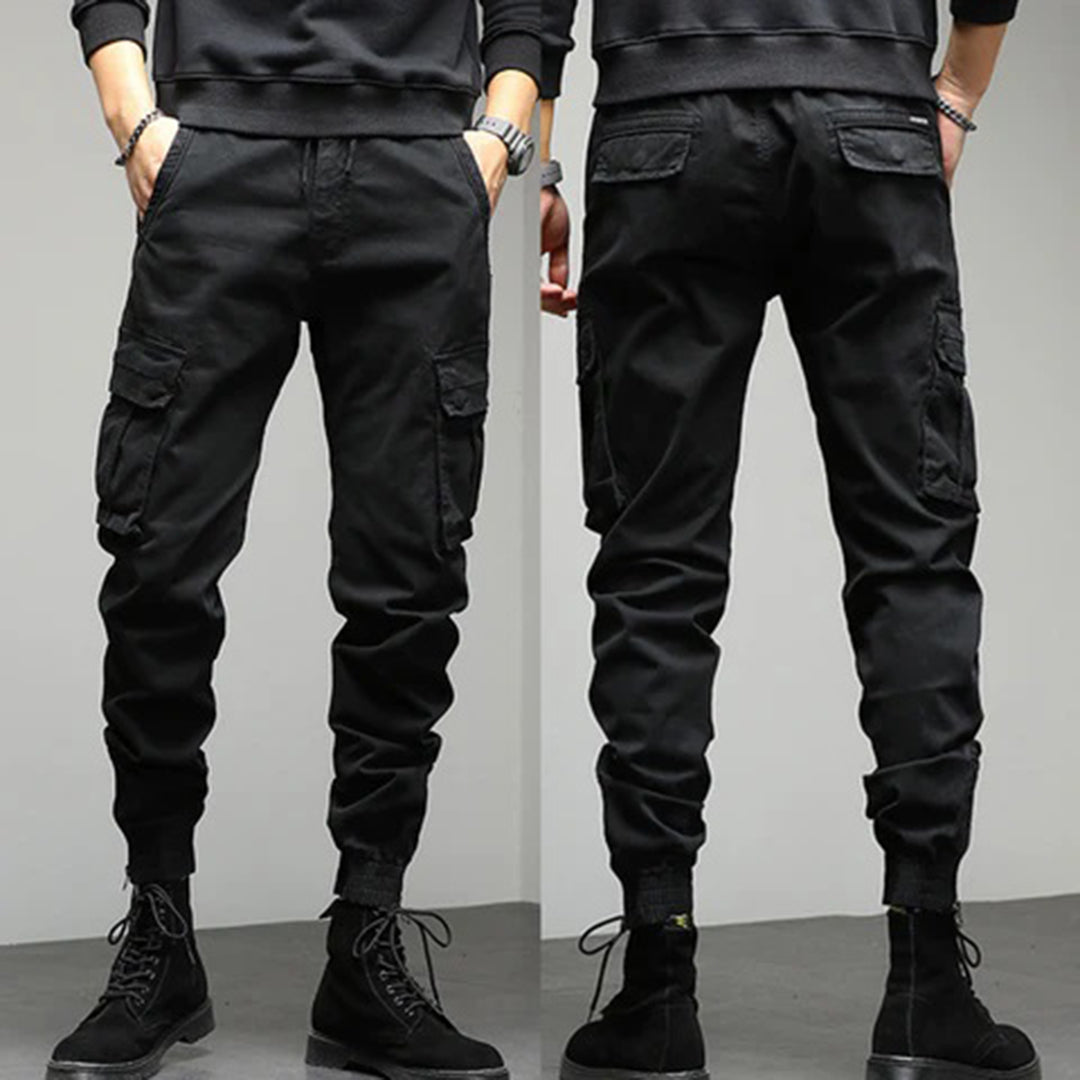 HARRY - Pantalon cargo élégant à 6 poches pour hommes