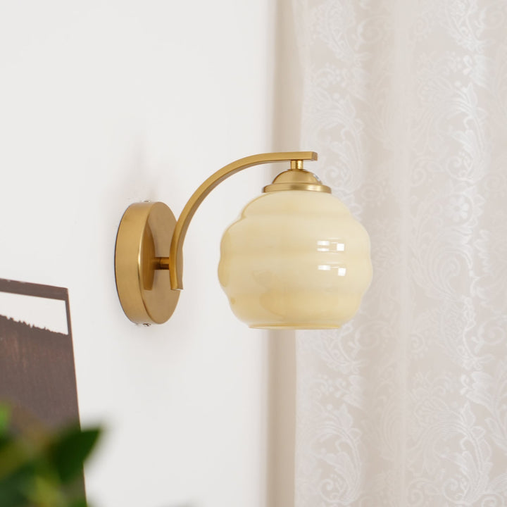 Lampe murale vintage Art déco glamour