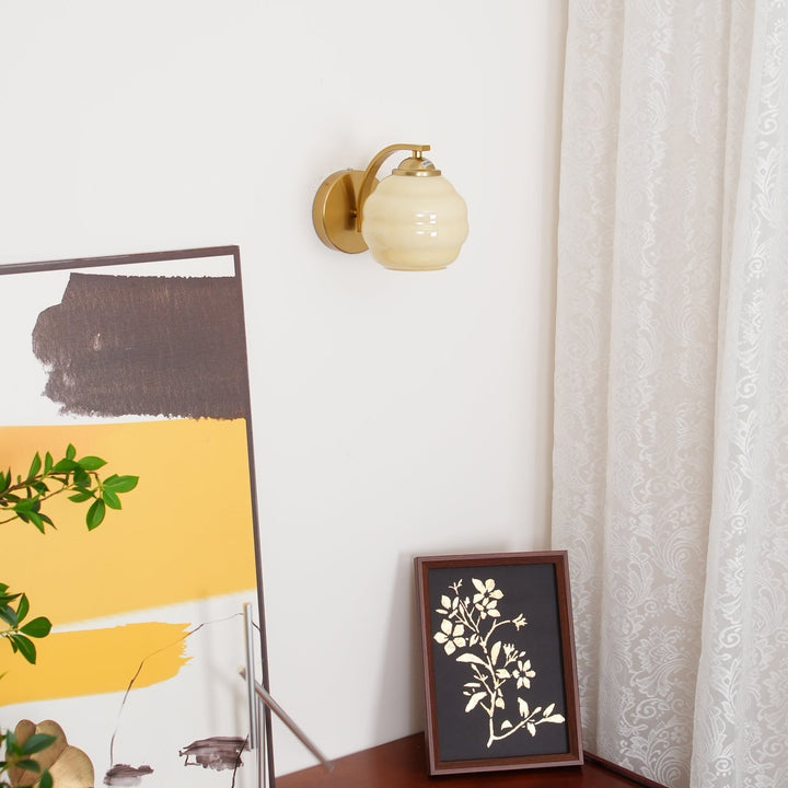 Lampe murale vintage Art déco glamour