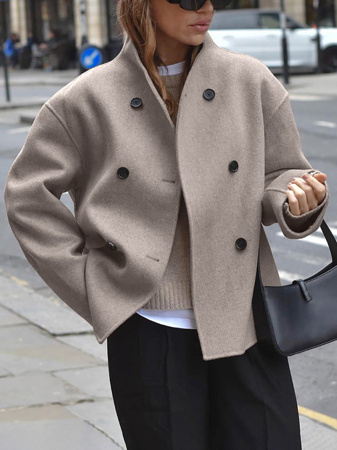 Sophia Cozy Oversized Wool Jacket