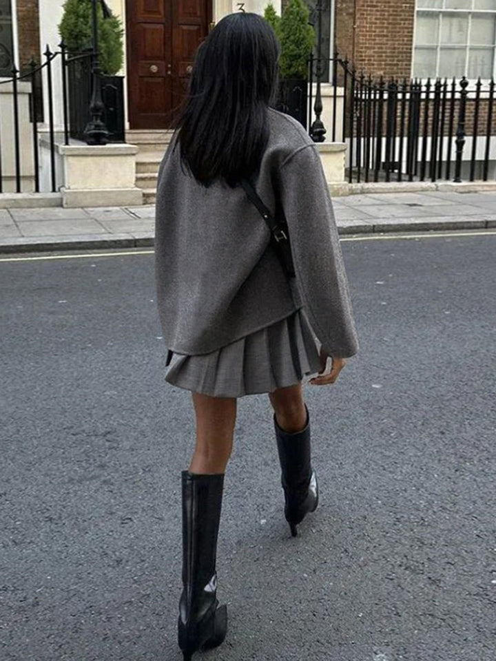 Sophia Cozy Oversized Wool Jacket