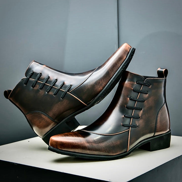 Élevez votre style avec les bottes habillées en cuir Easton