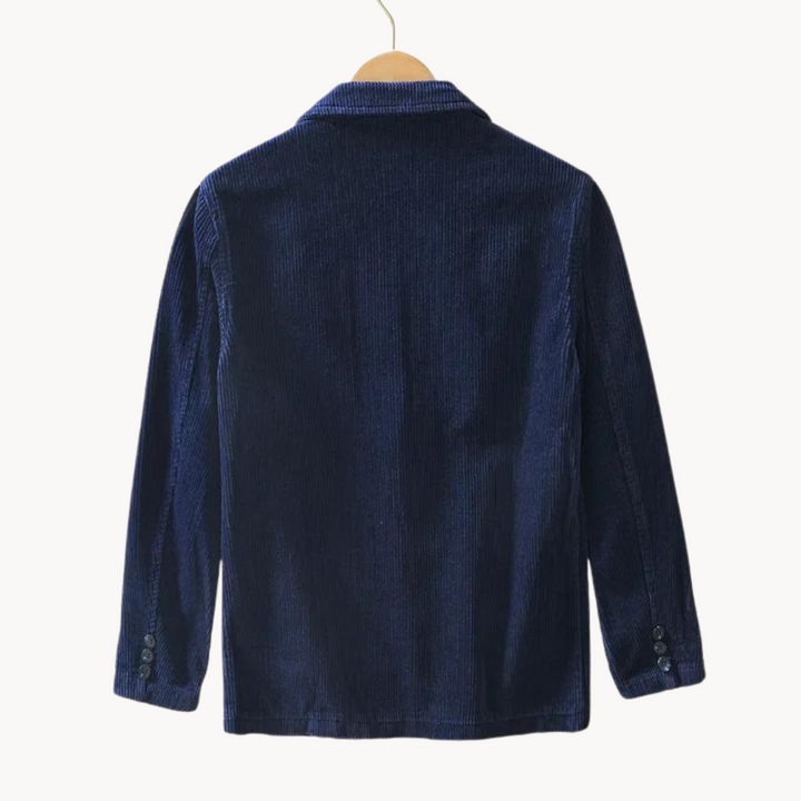Blazer élégant en velours côtelé avec boutons élégants par Rahul