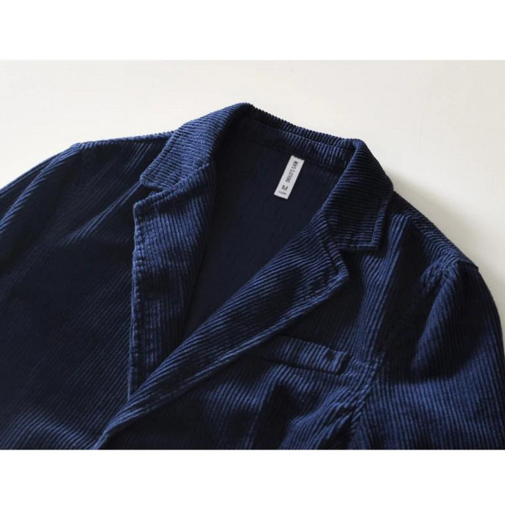 Blazer élégant en velours côtelé avec boutons élégants par Rahul