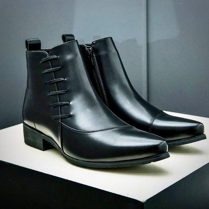 Élevez votre style avec les bottes habillées en cuir Easton