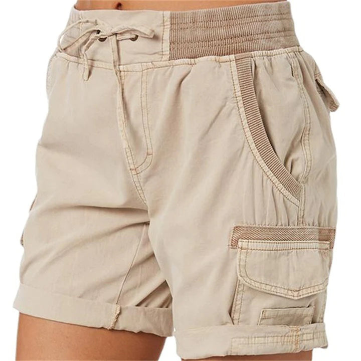 EMERSYN - Short cargo élégant pour femmes pour le confort et la fonctionnalité