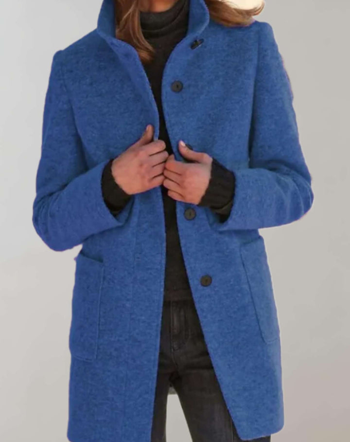 Nienke | Manteau d'hiver stylé à col moyen pour femmes