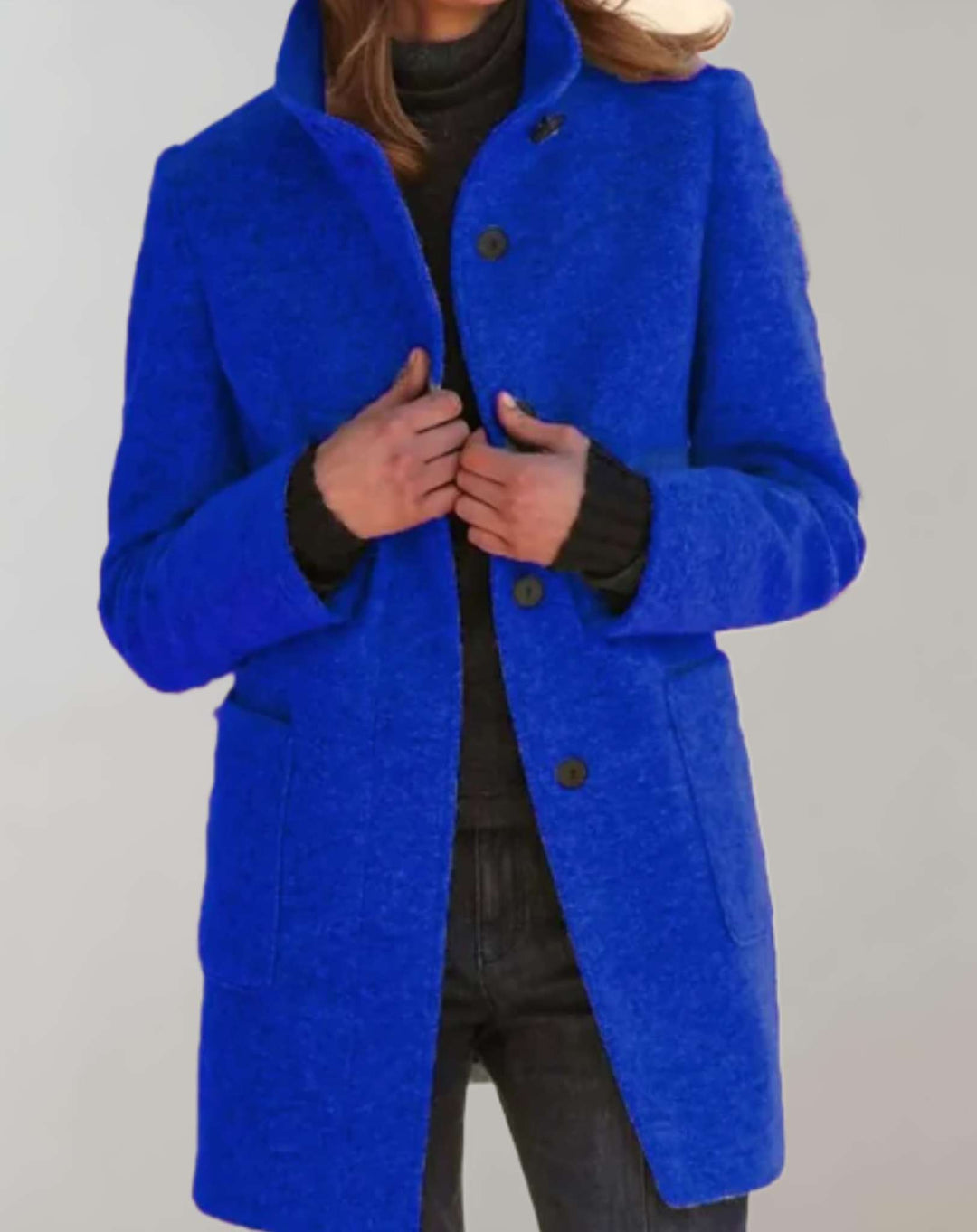 Nienke | Manteau d'hiver stylé à col moyen pour femmes