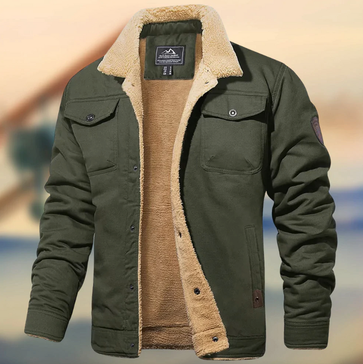 Julian | Veste d'hiver de luxe avec doublure polaire confortable