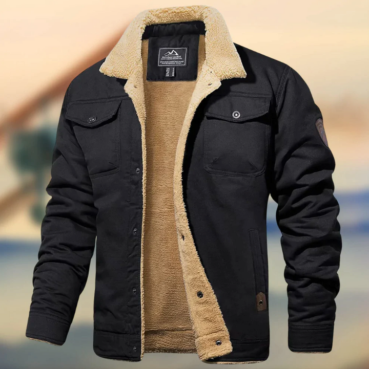 Julian | Veste d'hiver de luxe avec doublure polaire confortable