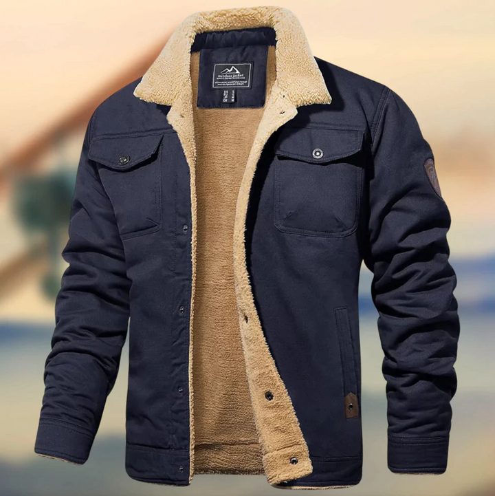 Julian | Veste d'hiver de luxe avec doublure polaire confortable