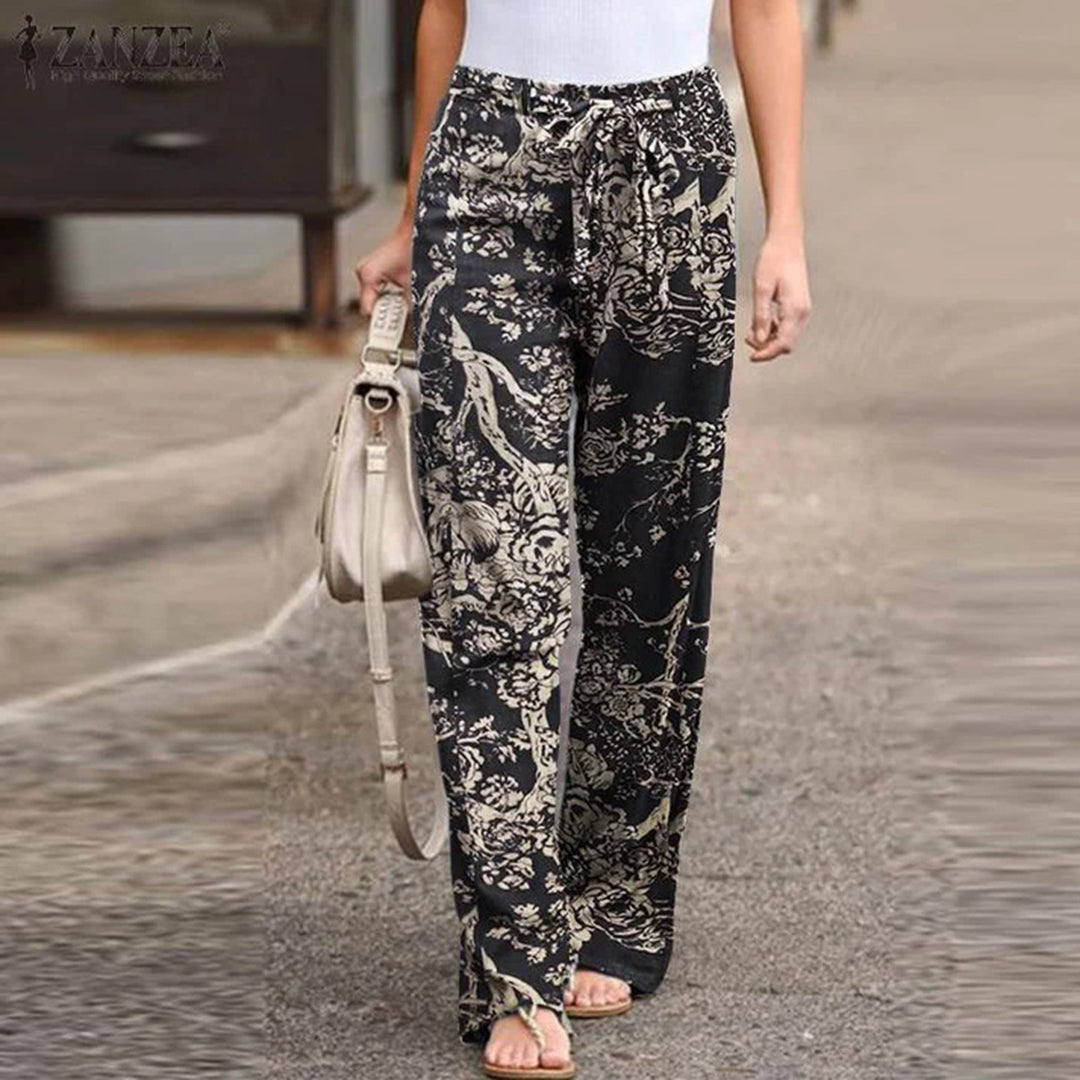 PANNA - Pantalons froissés luxueux et confortables