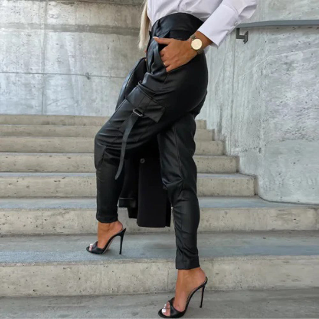 ELENA - Pantalon cargo chic et élégant