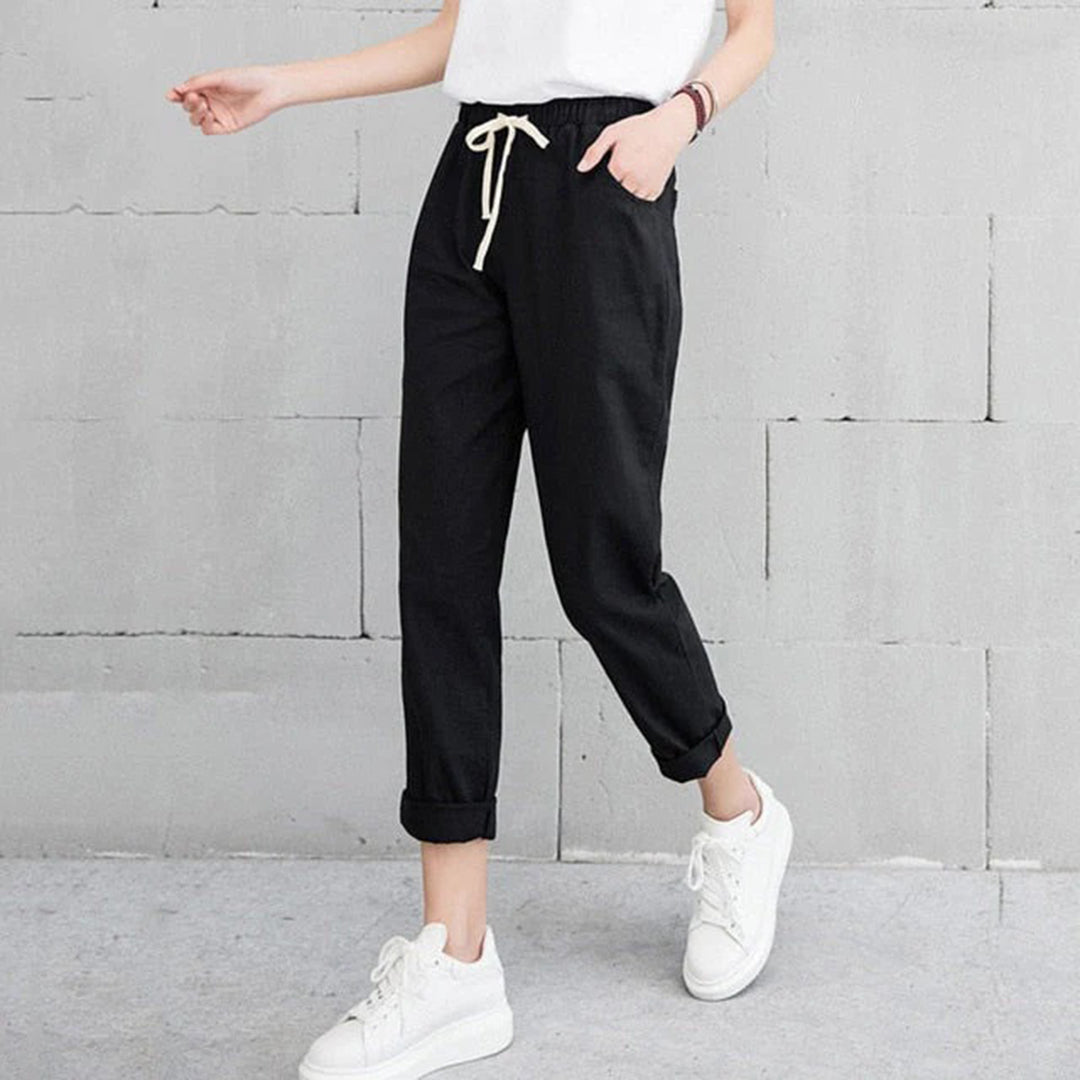 RONJA - Pantalon femme élégant et confortable
