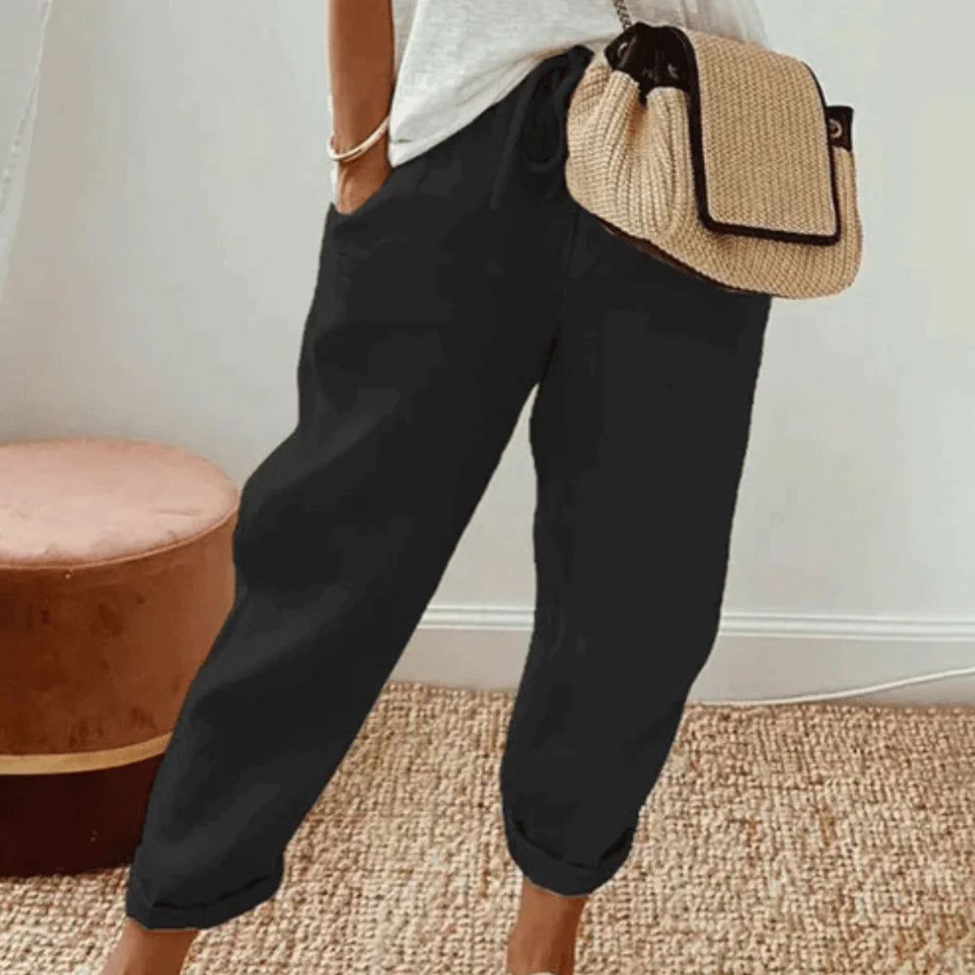 MARTINA - Pantalon élégant et confortable avec cordon de serrage facile à ajuster