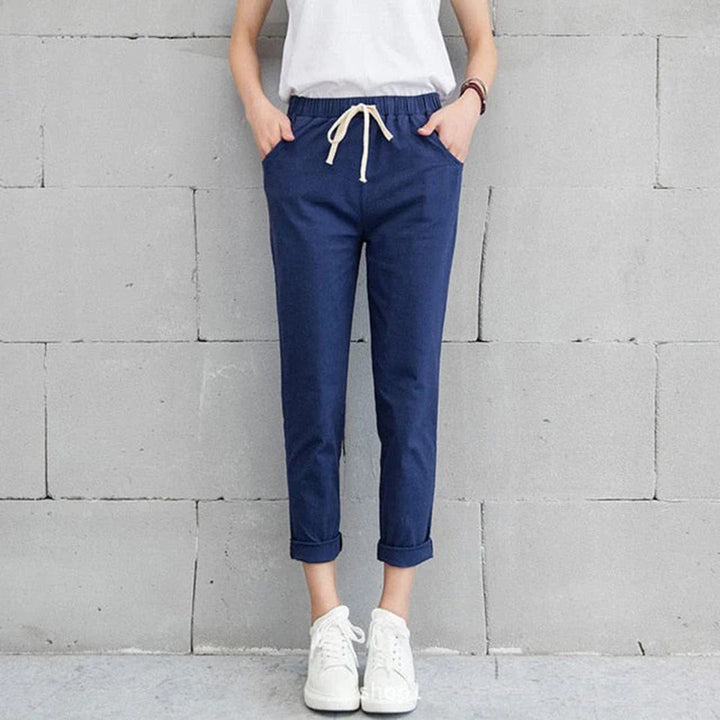 RONJA - Pantalon femme élégant et confortable