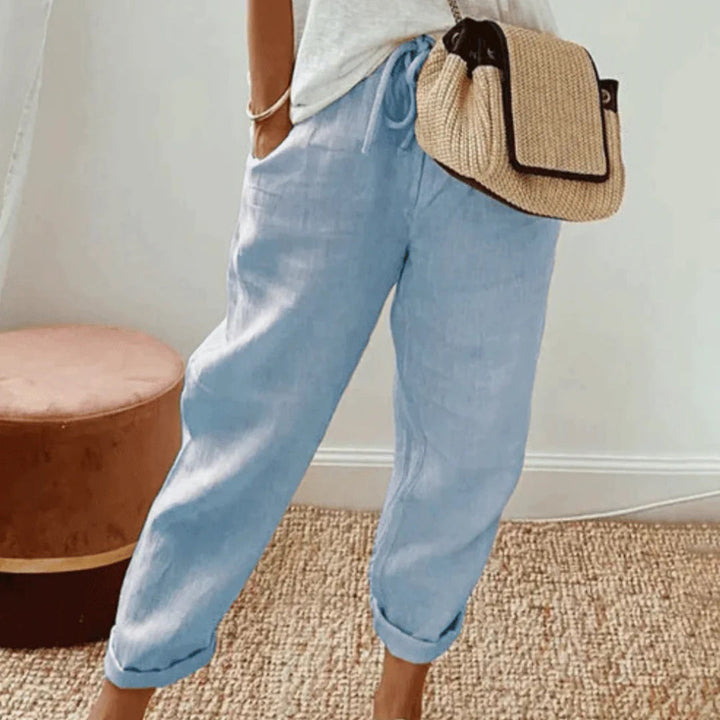 MARTINA - Pantalon élégant et confortable avec cordon de serrage facile à ajuster