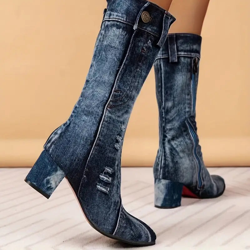 Bottes hautes élégantes pour femmes de Brielean