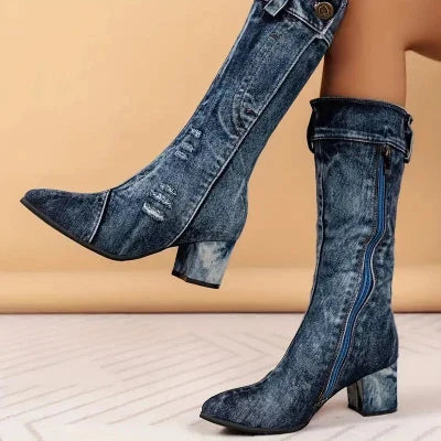 Bottes hautes élégantes pour femmes de Brielean