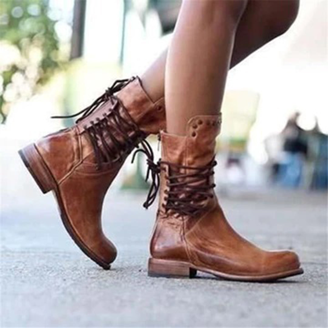 Hera - Bottes en dentelle confortables et tendance pour femmes