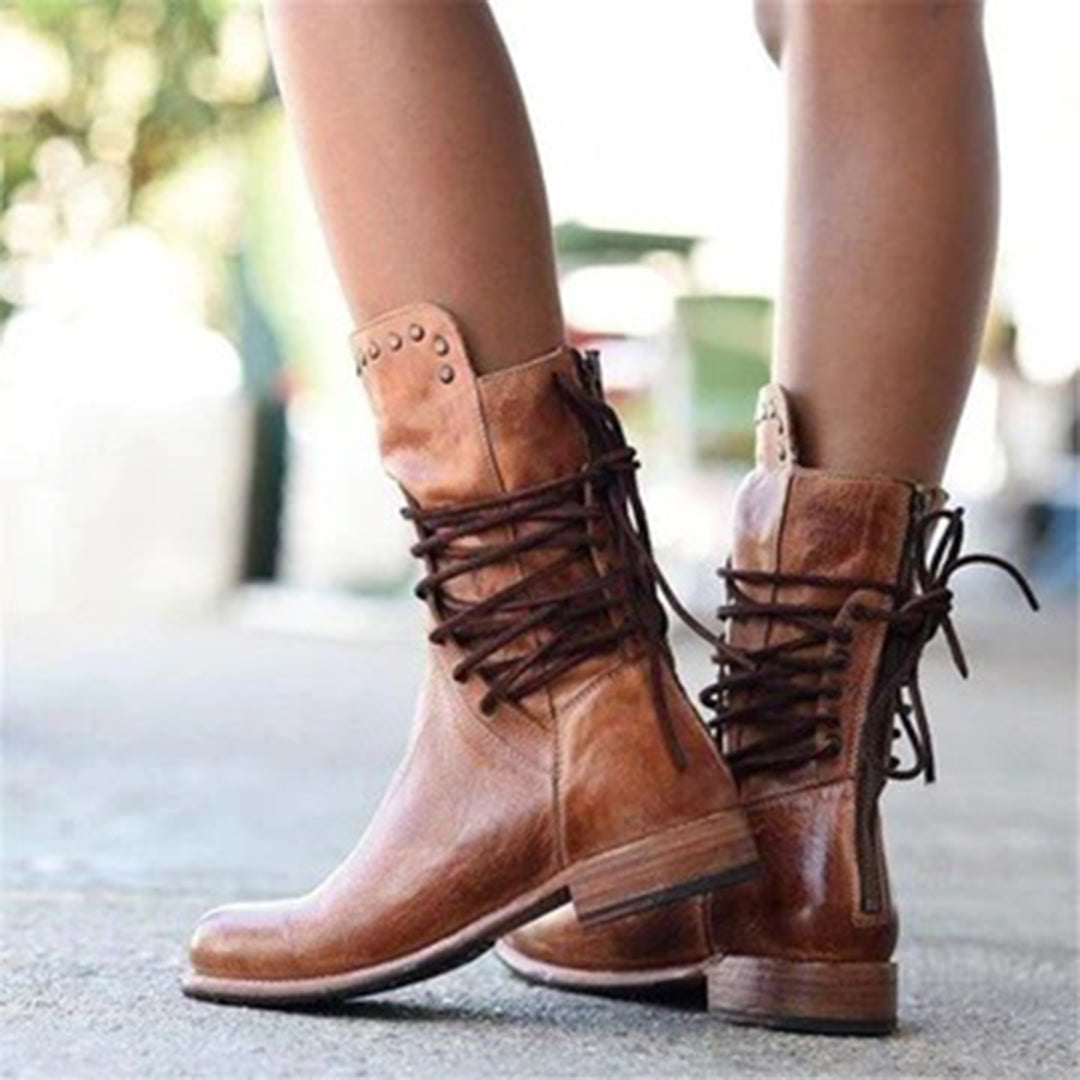 Hera - Bottes en dentelle confortables et tendance pour femmes
