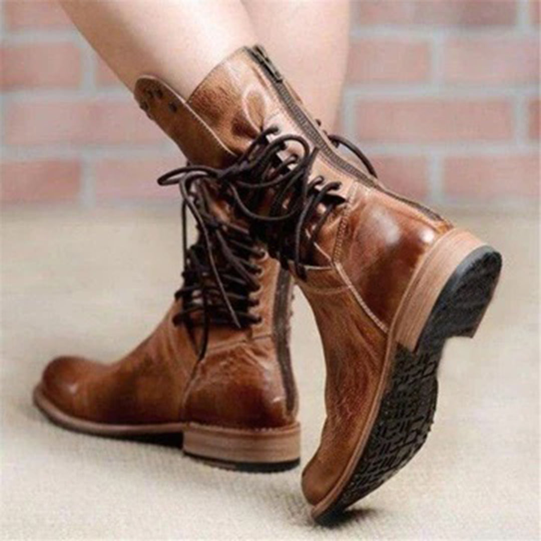 Hera - Bottes en dentelle confortables et tendance pour femmes