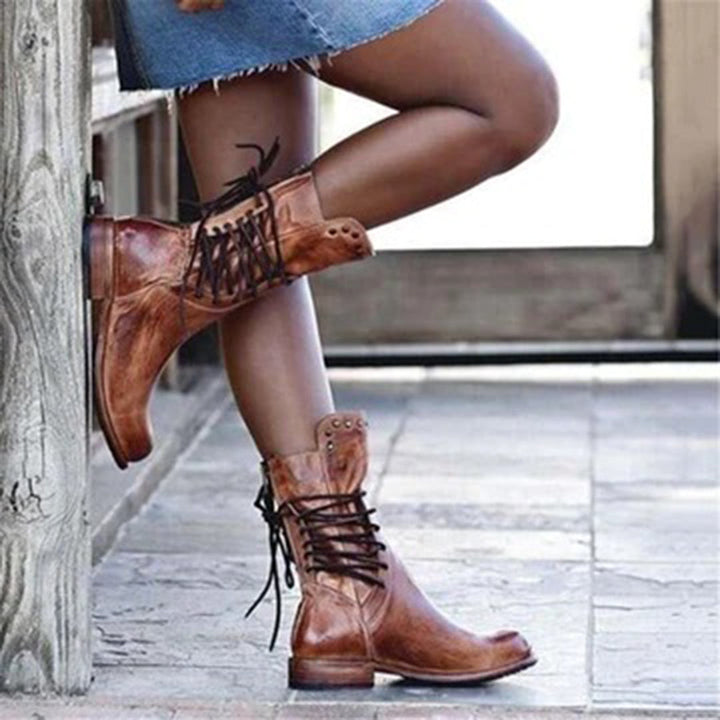 Hera - Bottes en dentelle confortables et tendance pour femmes