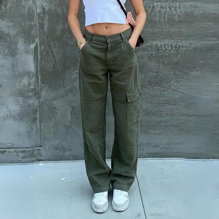 SENJA - Pantalon cargo tendance pour femmes pour un look décontracté