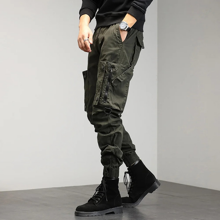 LIAS - Pantalon cargo élégant et décontracté