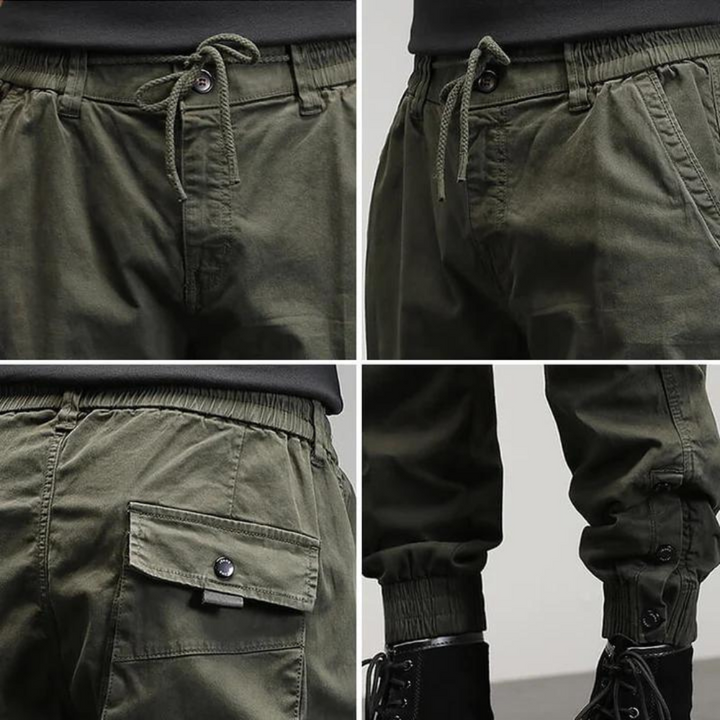 LIAS - Pantalon cargo élégant et décontracté
