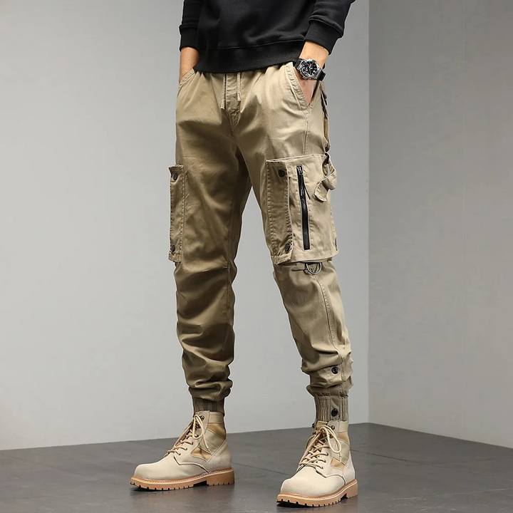 LIAS - Pantalon cargo élégant et décontracté