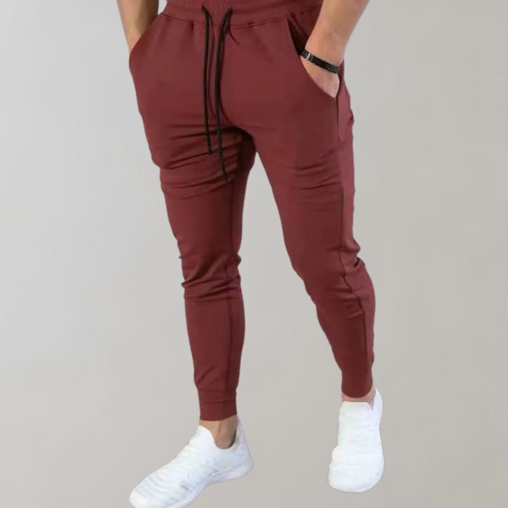 Ukko - Pantalon de jogging élégant et ajusté pour hommes