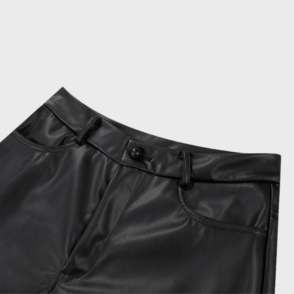 Jaska - Pantalon en cuir parfaitement ajusté