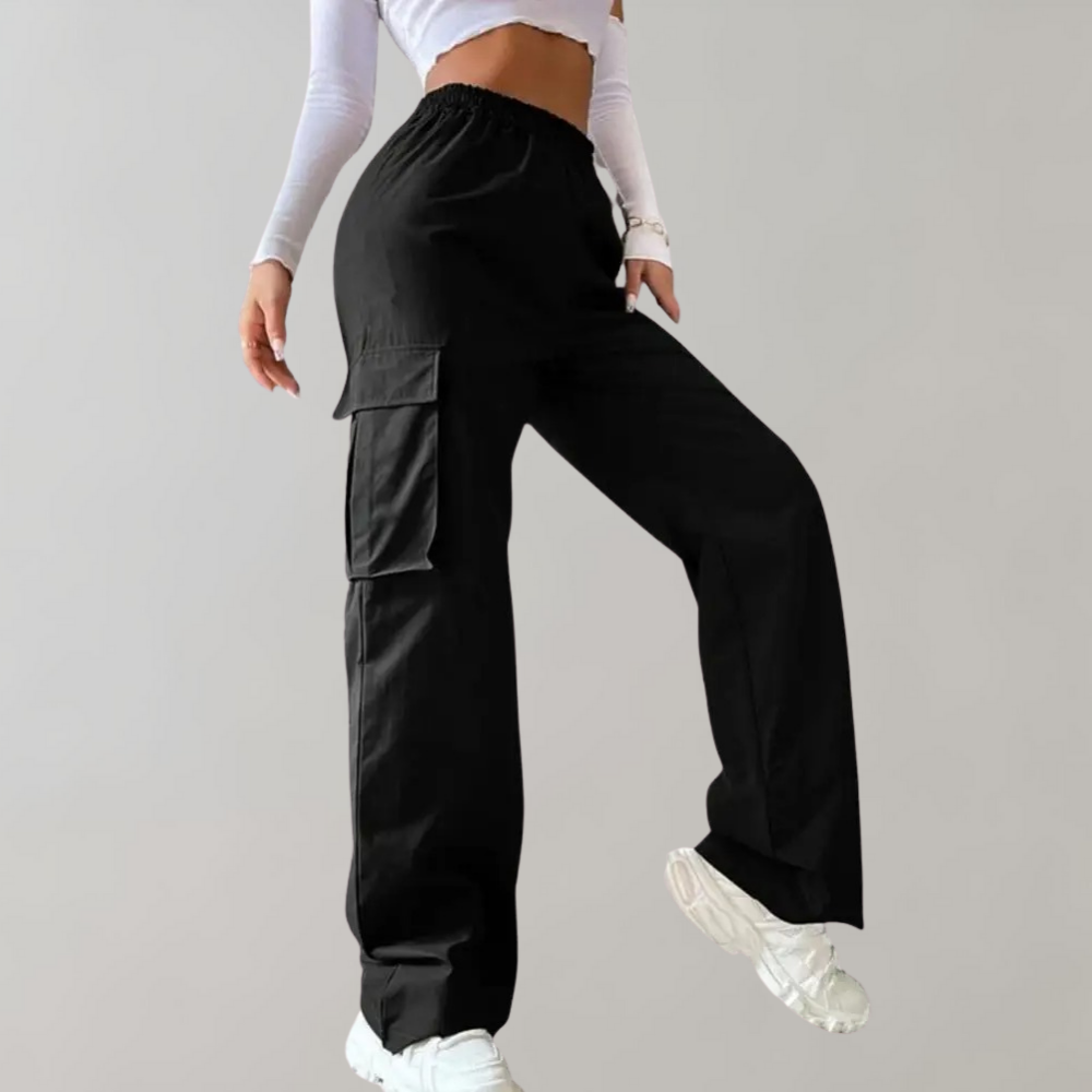 Marjo - Pantalon cargo droit élégant pour femmes
