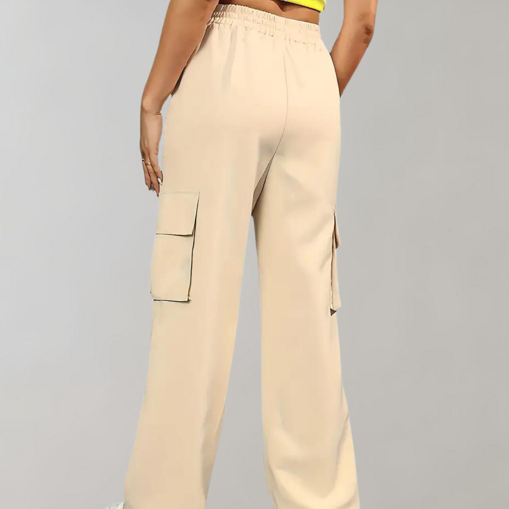 Marjo - Pantalon cargo droit élégant pour femmes