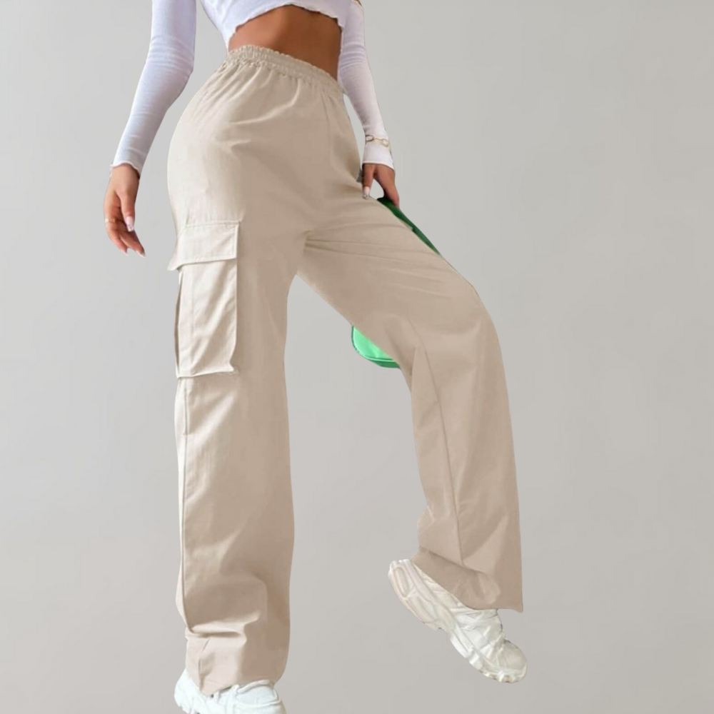 Marjo - Pantalon cargo droit élégant pour femmes