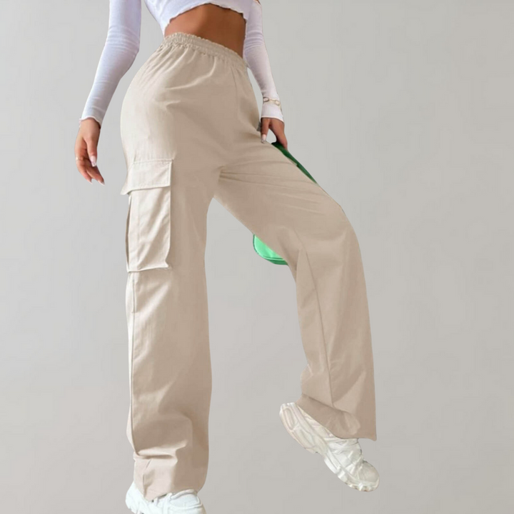 Marjo - Pantalon cargo droit élégant pour femmes